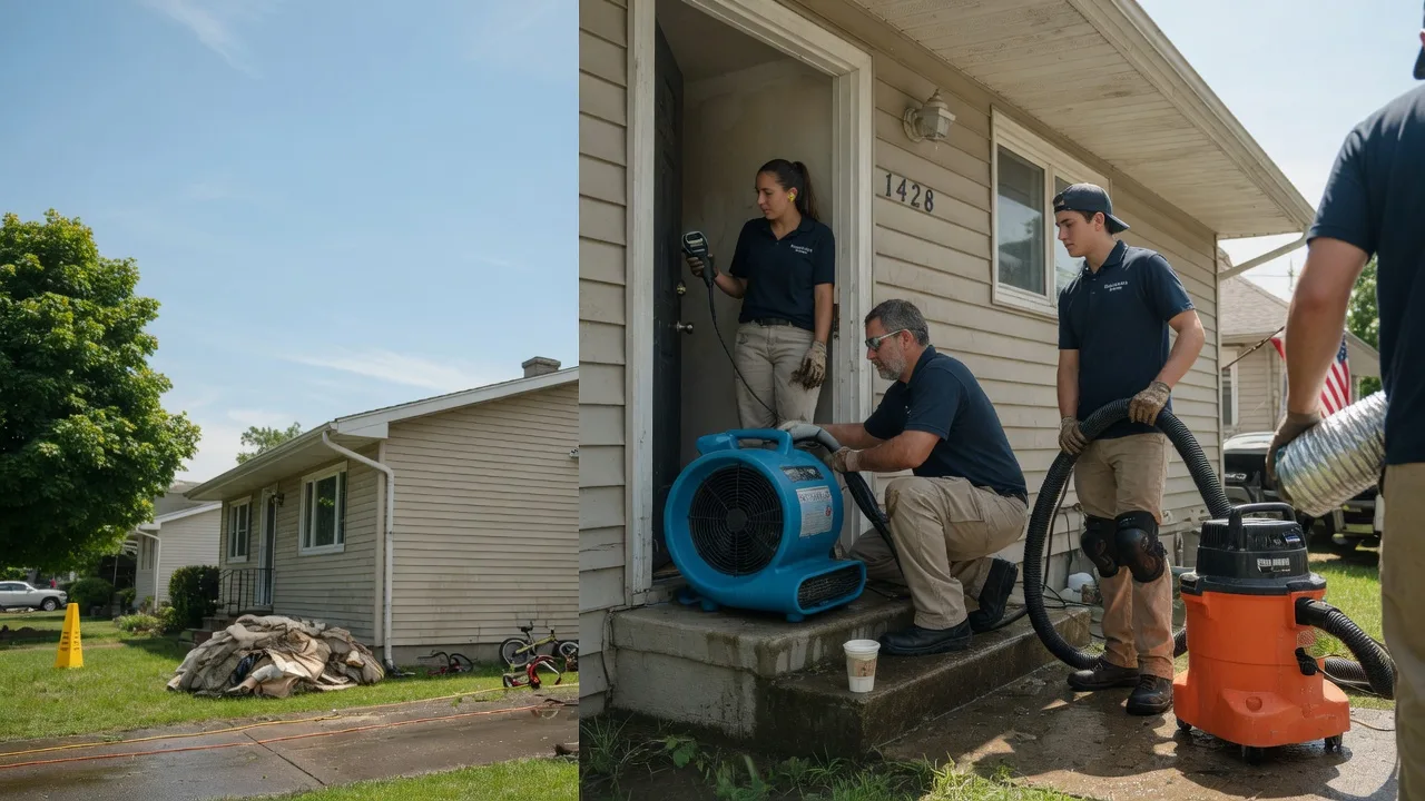 Water Damage Restoration in Plainville, MA near me